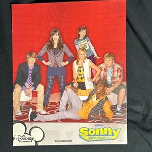 Sonny With A Chance Disney Channel Promo Card